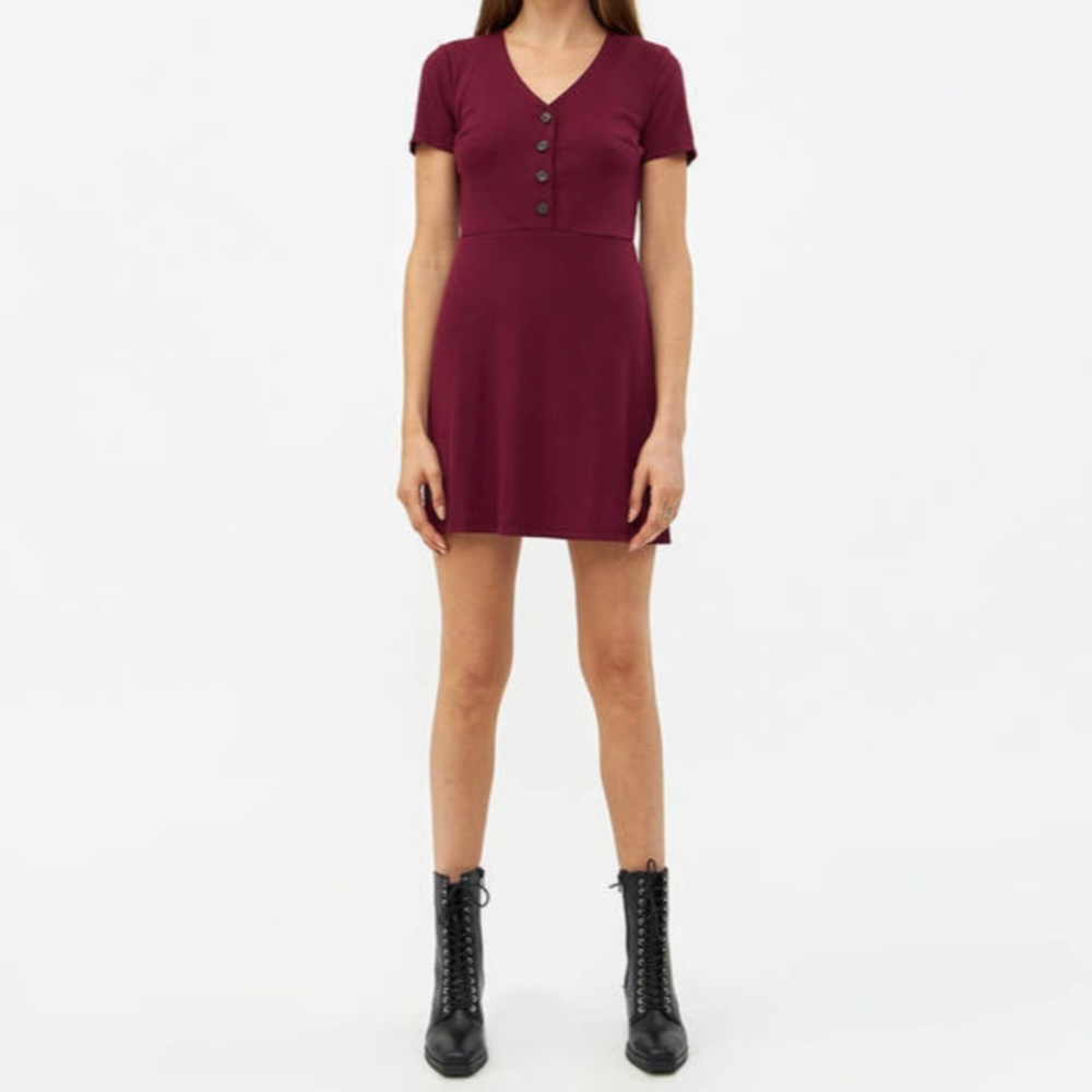 Need Supply Leila Ribbed Mini Dress Size Medium